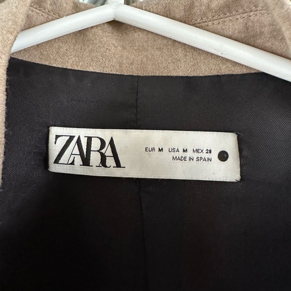 Zara blazer light beige in médium. SOLD - Picture 5 of 5